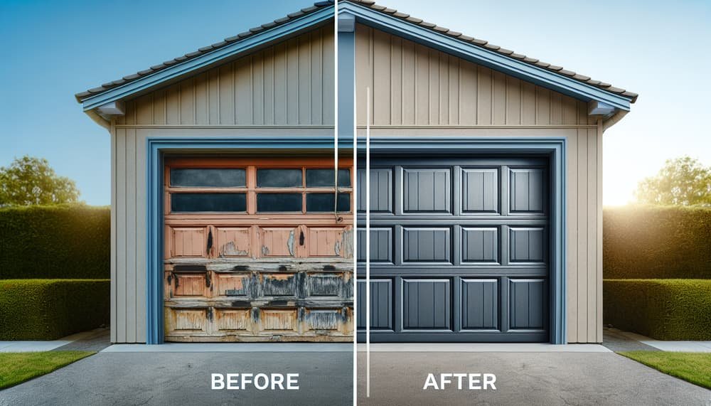 Garage door work in Fountain Valley