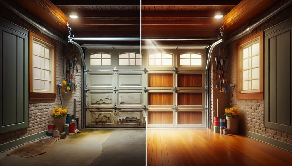 Garage door work in Costa Mesa