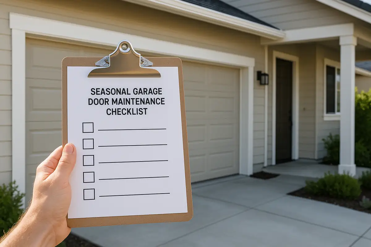 Seasonal Garage Door Maintenance Checklist for Huntington Beach Homeowners
