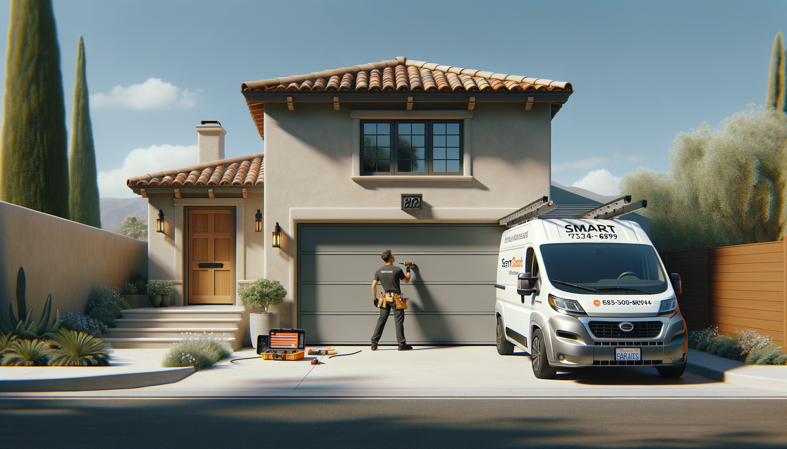 Garage Door Cable Repair in Huntington Beach