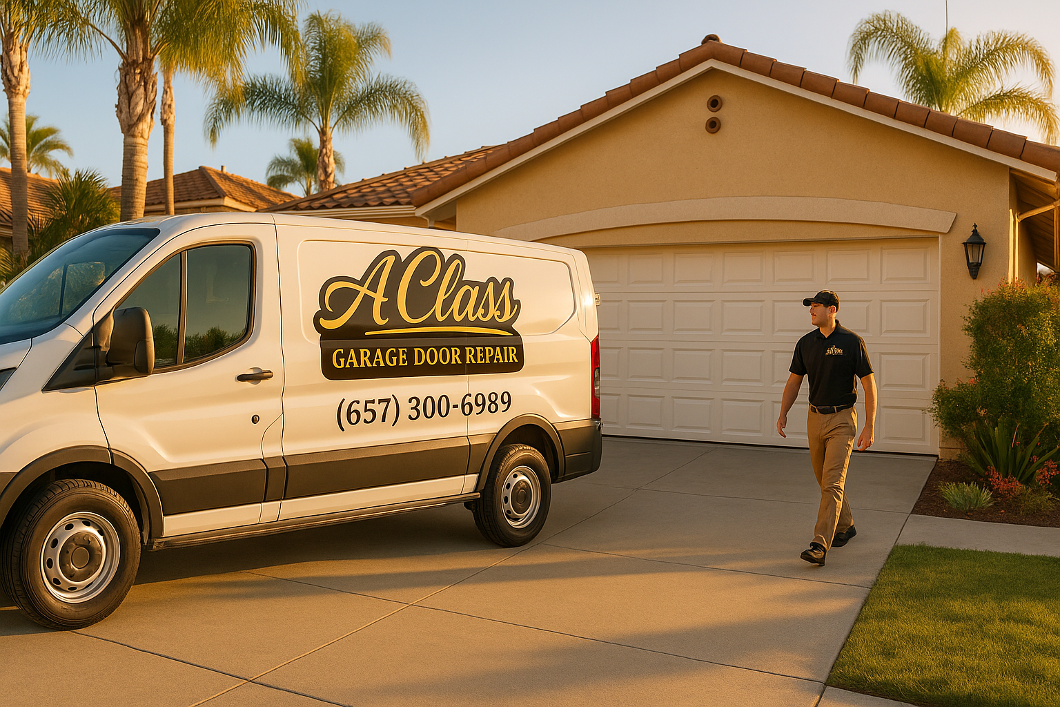 Garage door services in Fountain Valley, CA