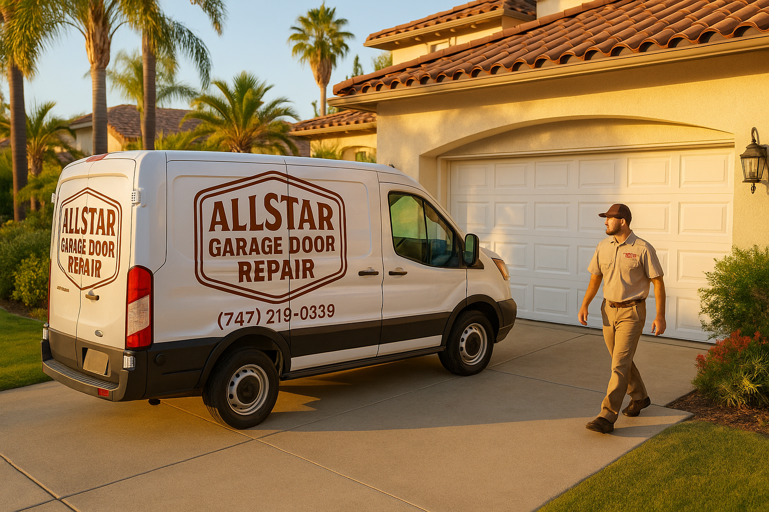 Garage door services in Los Alamitos, CA