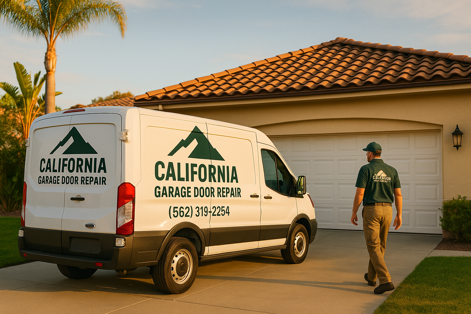 Garage door services in La Habra, CA
