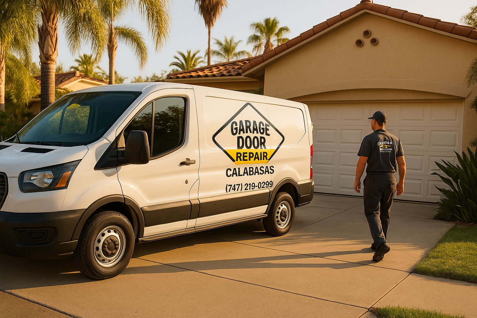 Garage door services in Maywood, CA