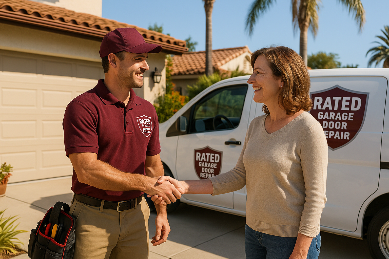 Garage door services in Santa Fe Springs, CA
