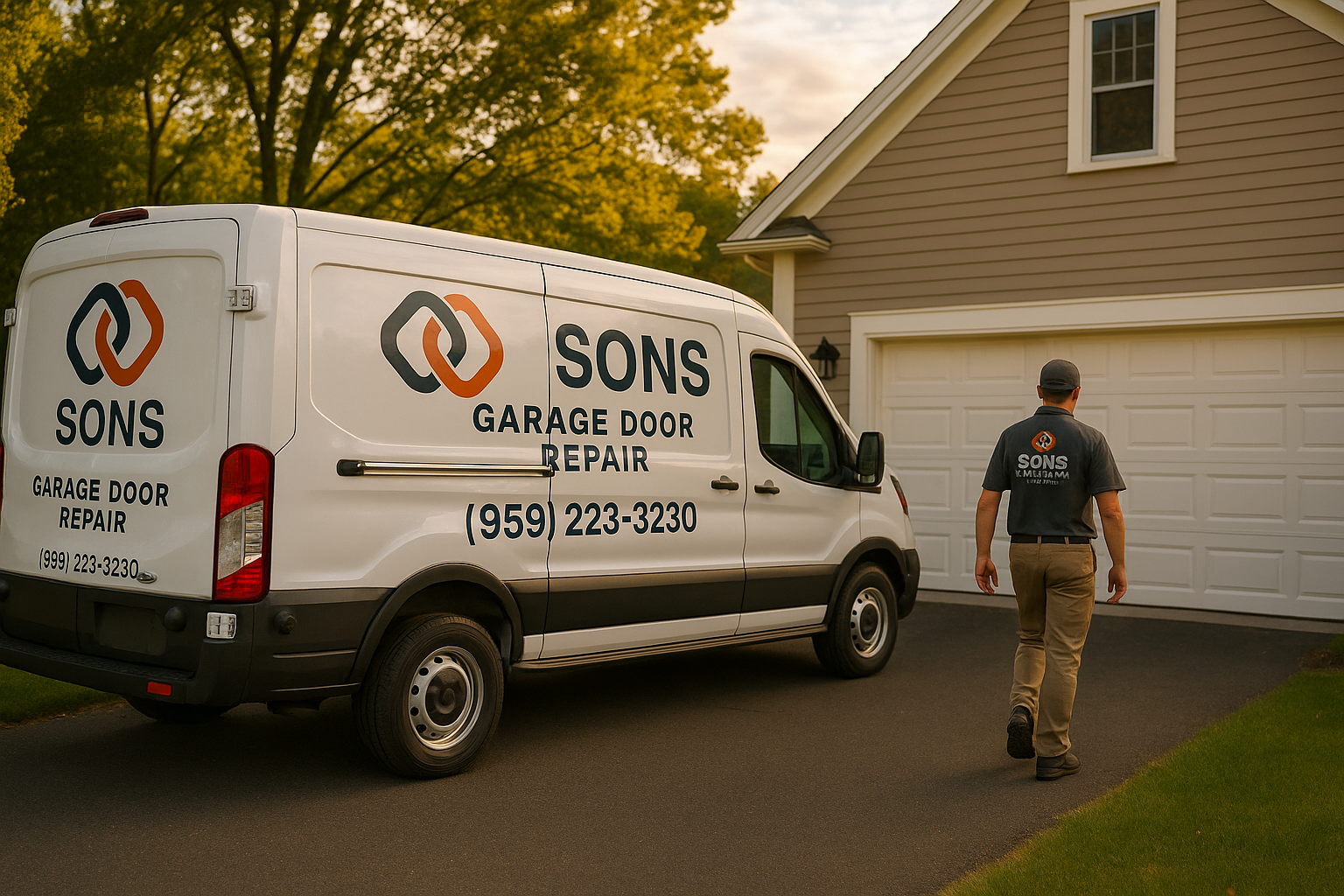Garage door services in Tustin, CA