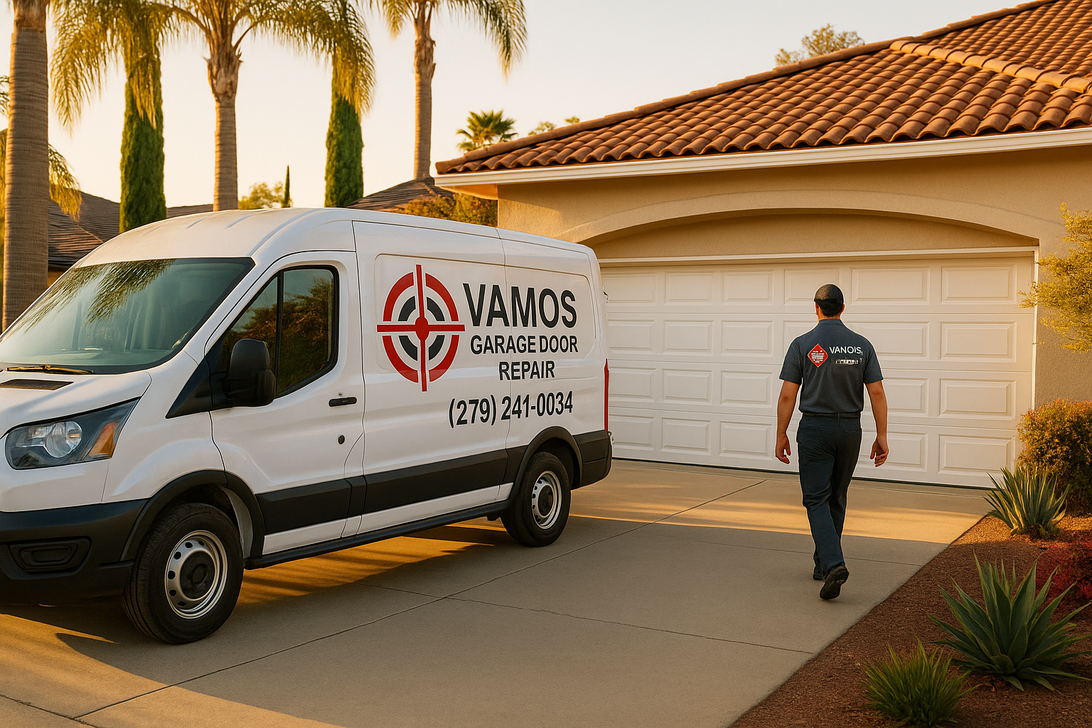 Garage door services in Harbor Pines, CA