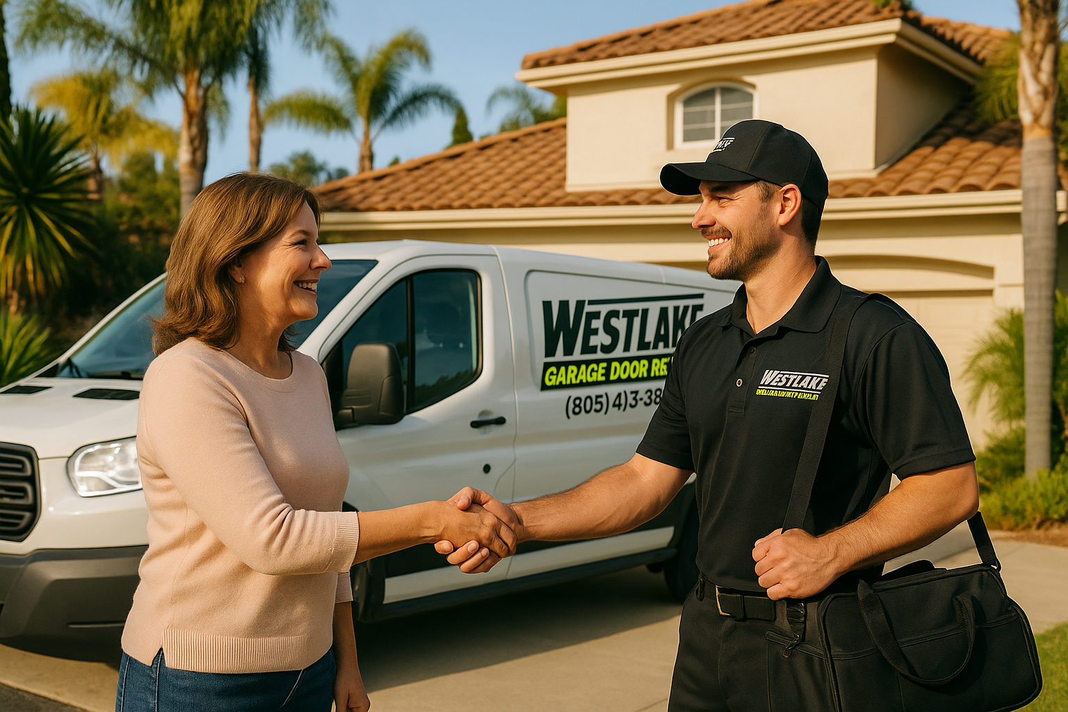 Garage door services in Commerce, CA