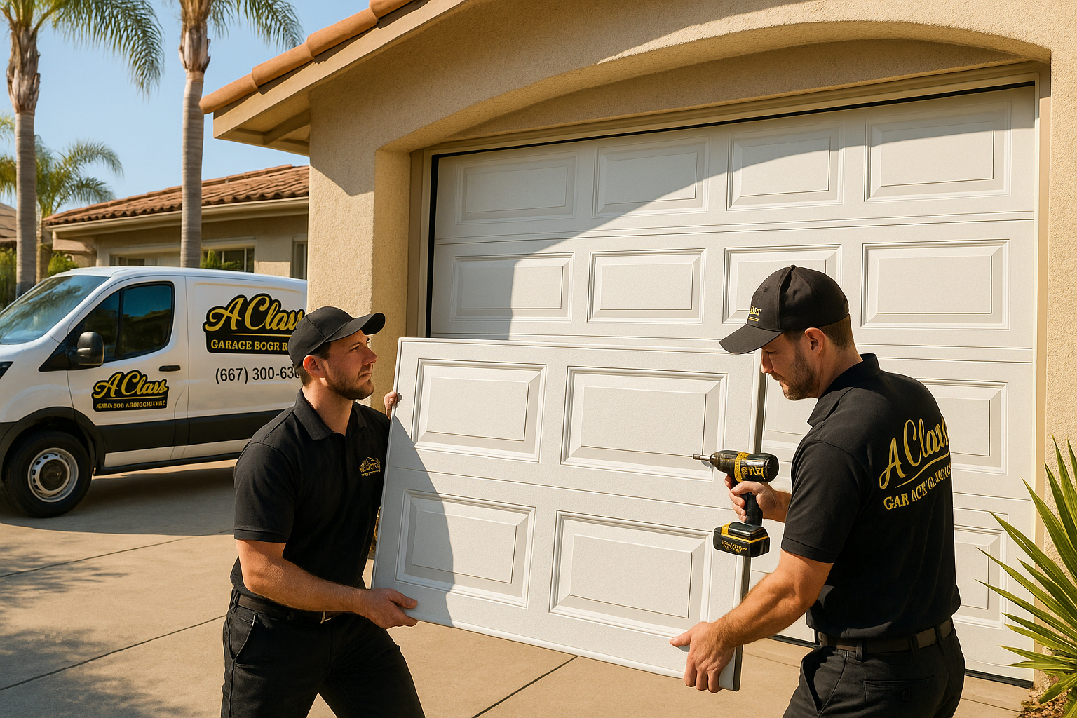 Garage Door Installation in Huntington Beach