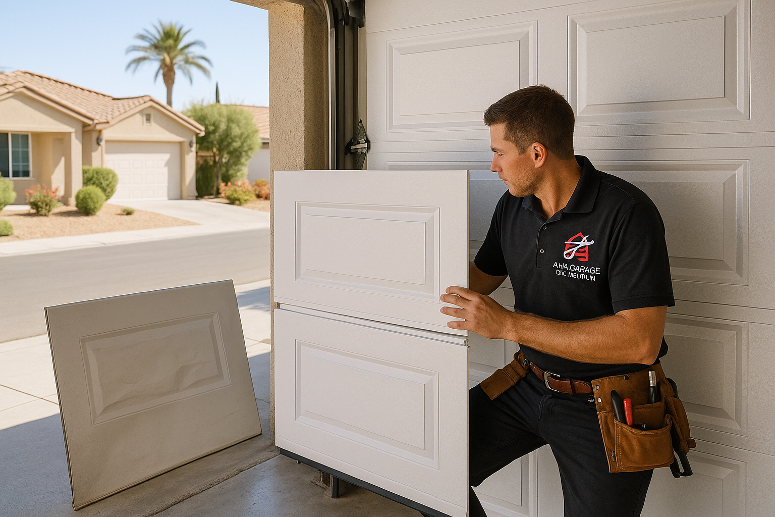 Garage Door Panel Replacement service in La Habra