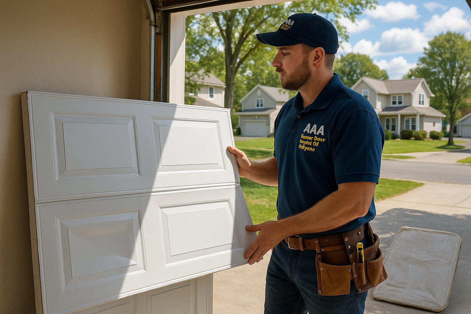 Garage Door Panel Replacement service in Harbor Pines