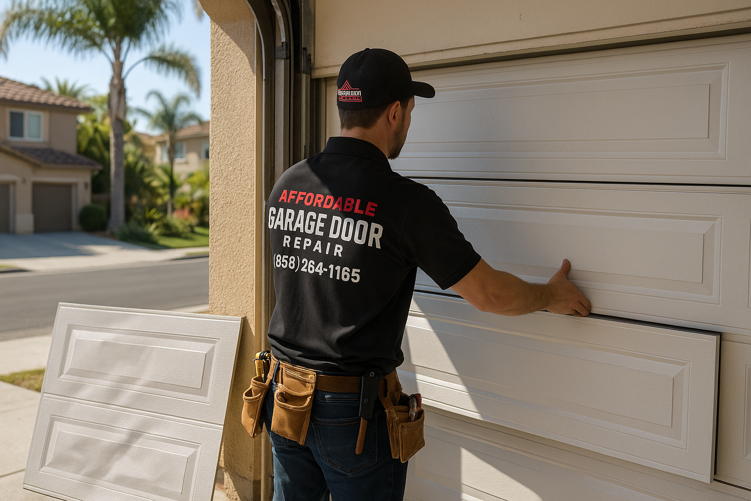 Garage Door Panel Replacement service in Garden Grove
