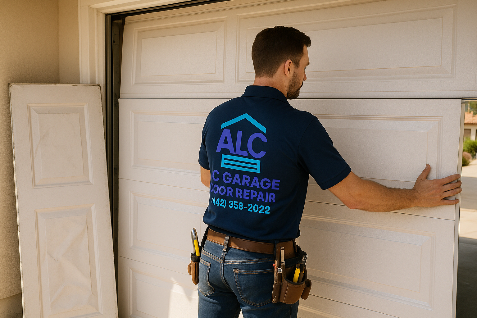 Garage Door Panel Replacement service in Whittier