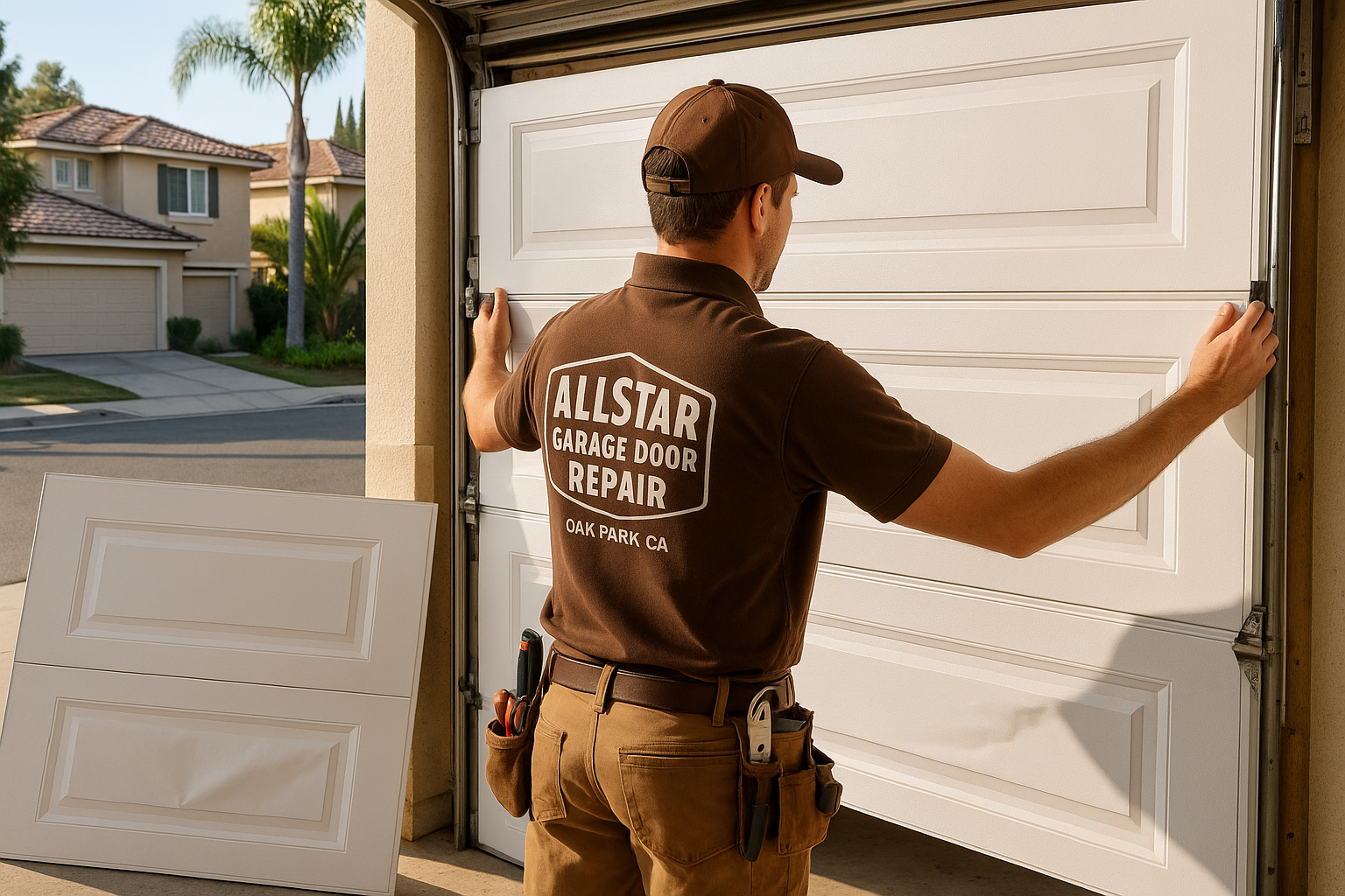 Garage Door Panel Replacement service in Buena Park