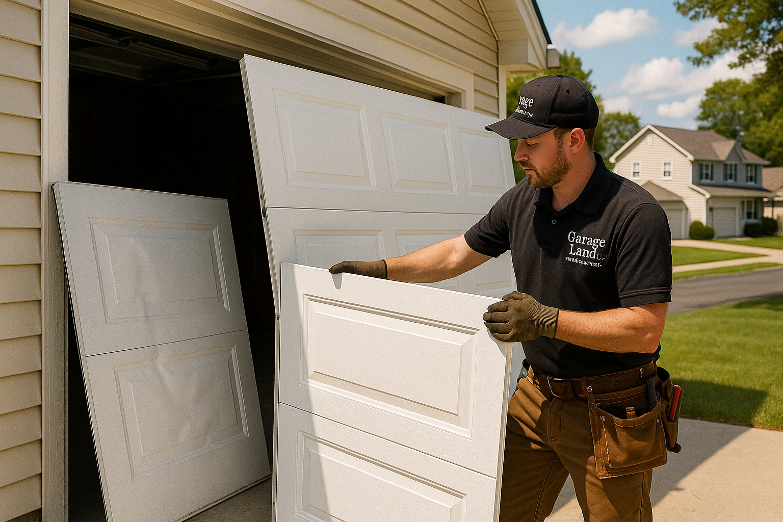 Garage Door Panel Replacement service in Yorba Linda