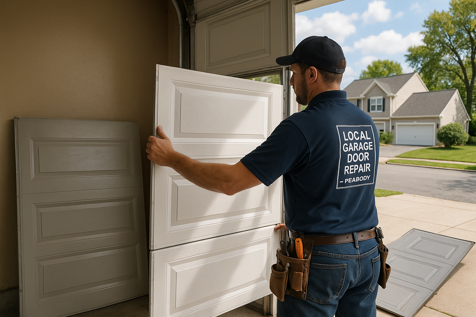 Garage Door Panel Replacement service in Los Alamitos
