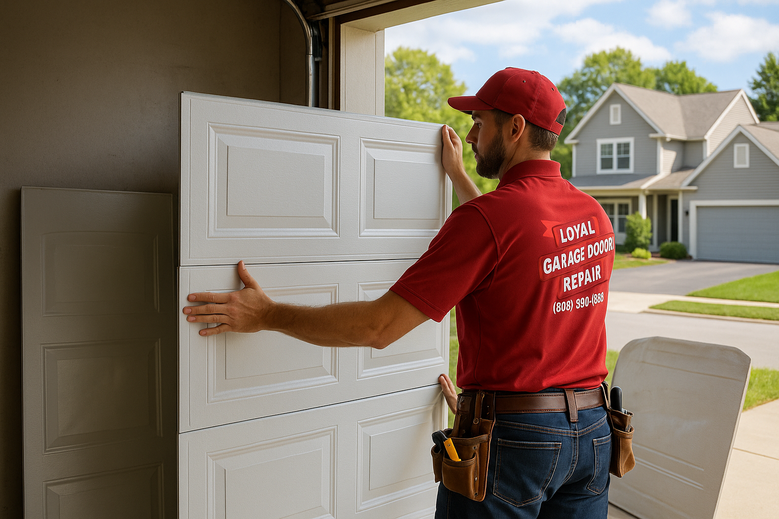 Garage Door Panel Replacement service in Lynwood