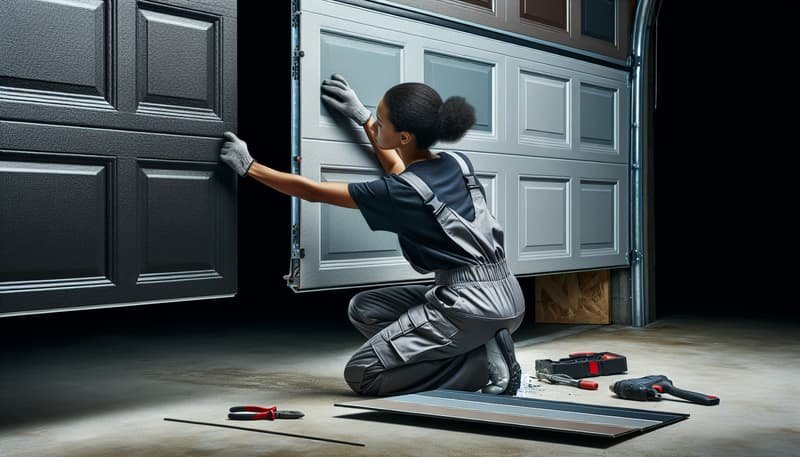 Garage Door Panel Replacement service in Lake Forest