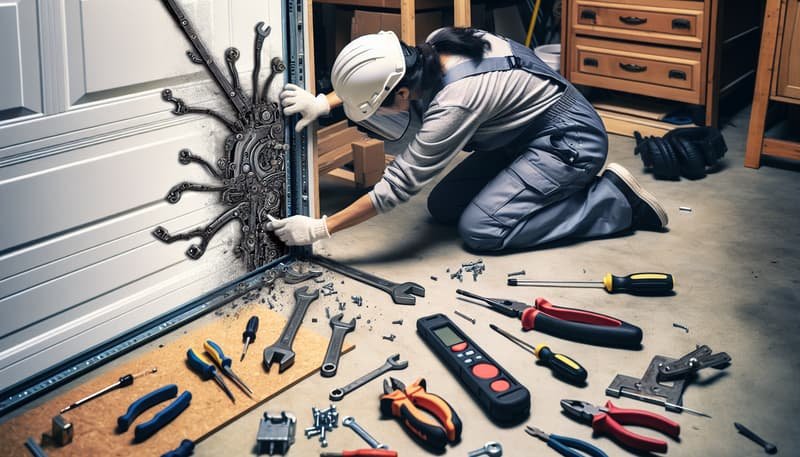 Garage Door Panel Replacement service in Commerce