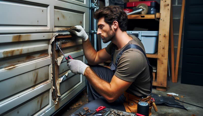 Garage Door Panel Replacement service in Anaheim