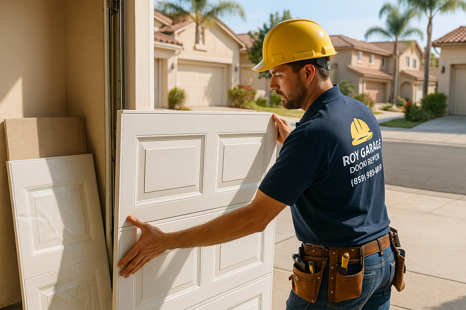 Garage Door Panel Replacement service in Trabuco Canyon