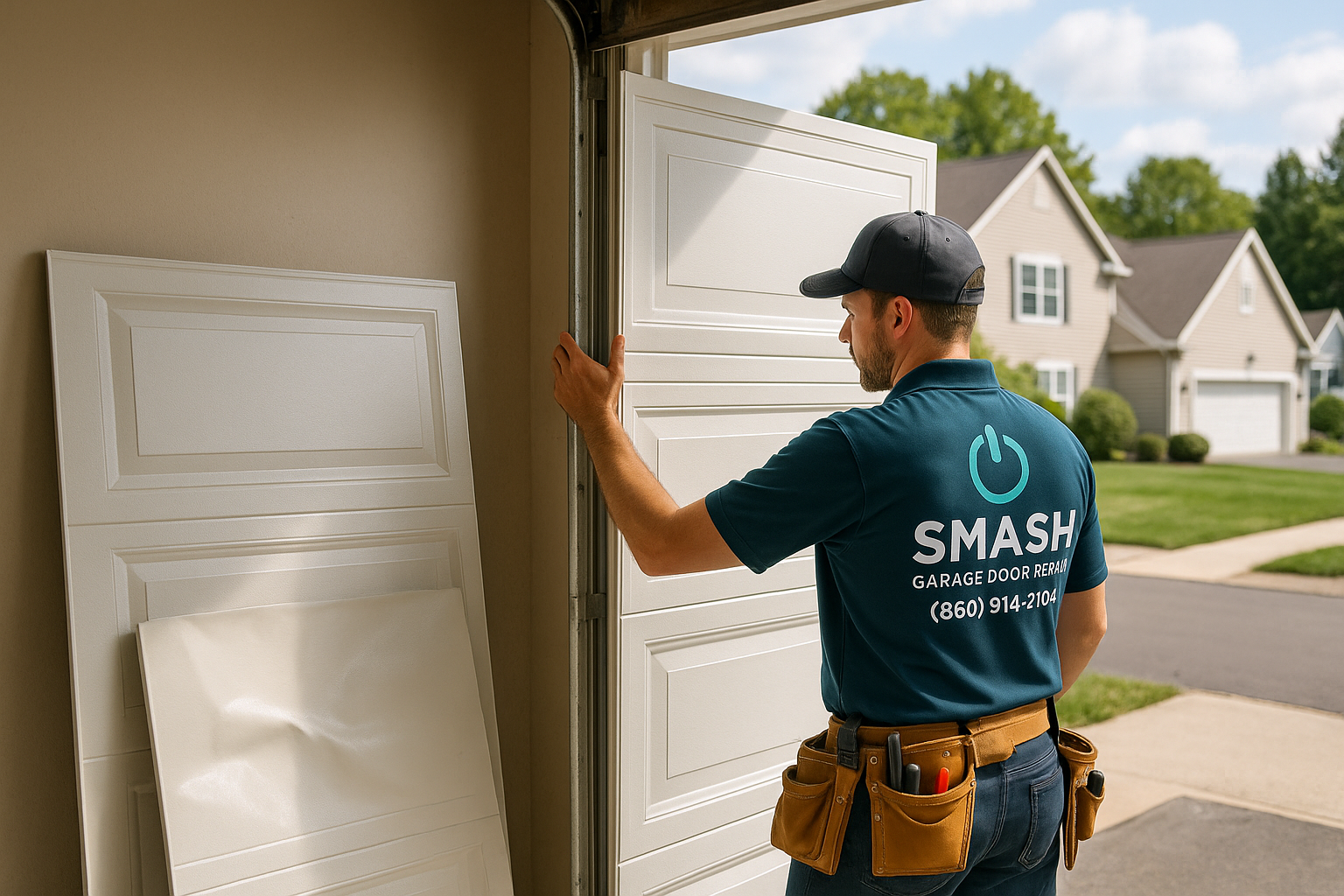 Garage Door Panel Replacement service in Lakewood