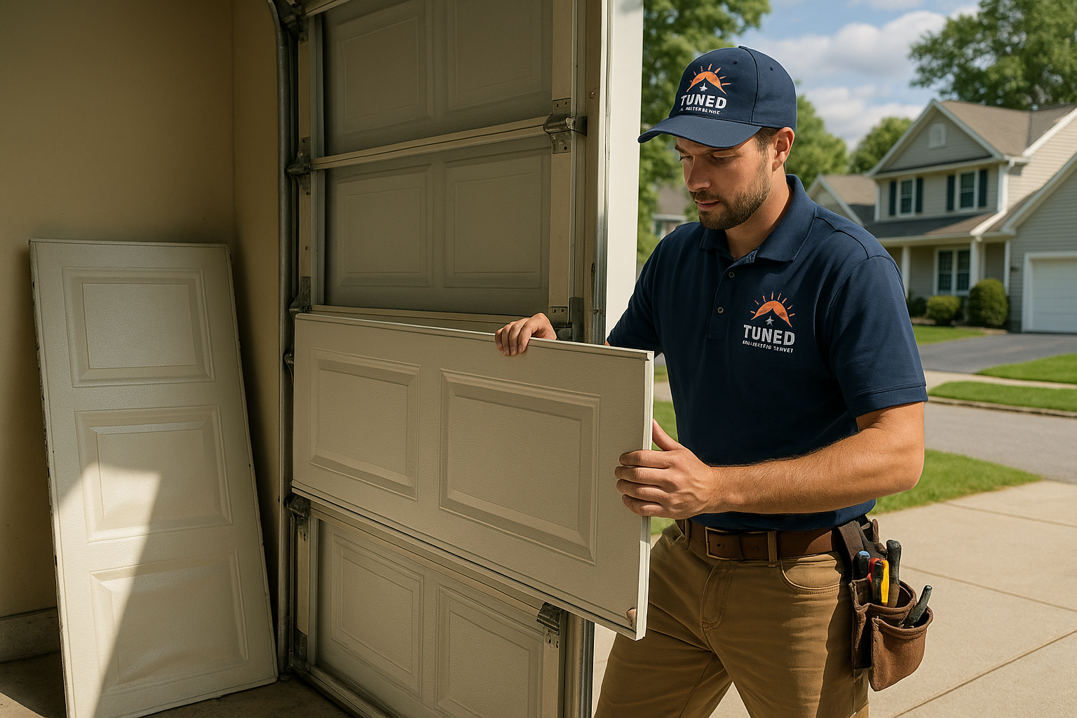 Garage Door Panel Replacement service in Fountain Valley