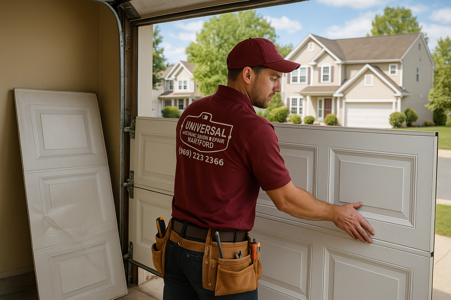 Garage Door Panel Replacement service in Rancho Santa Margarita
