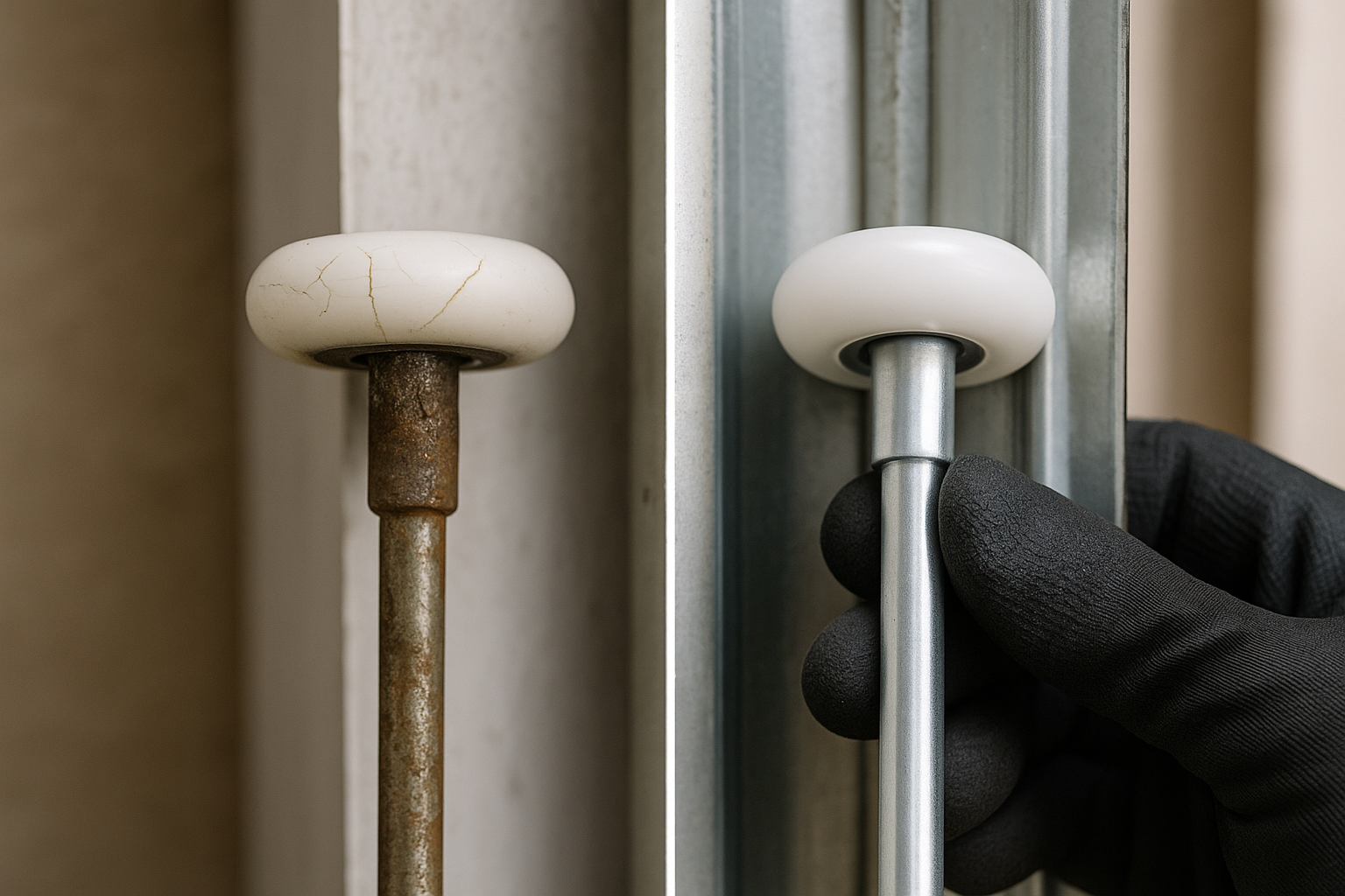 Garage Door Roller Replacement service in Long Beach