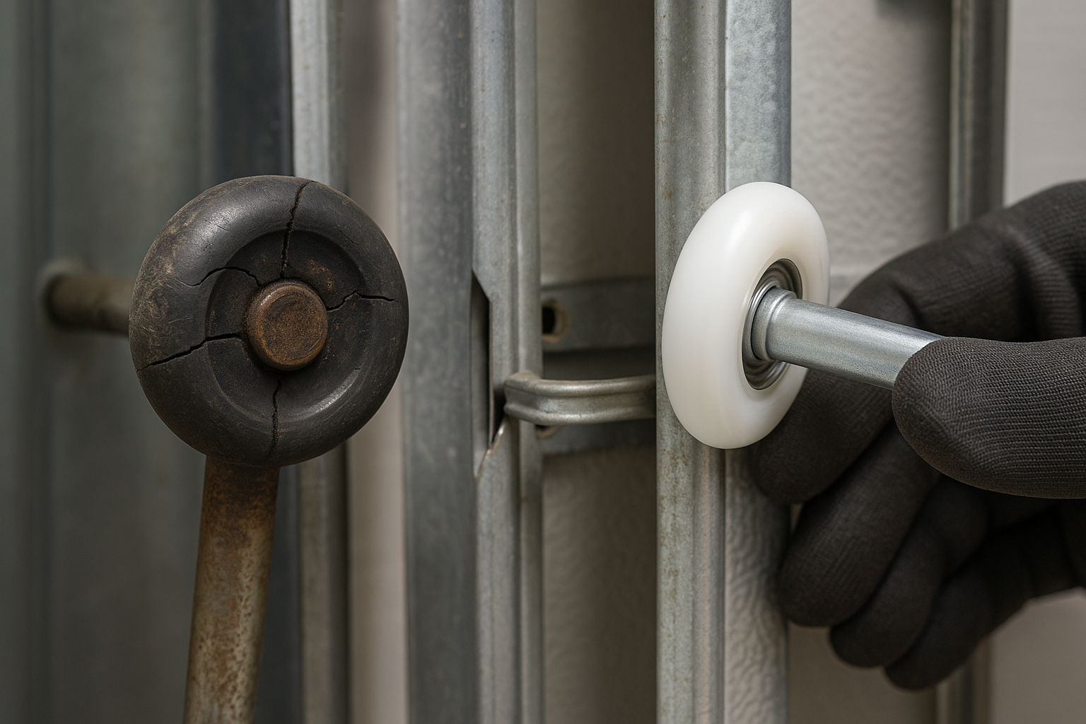 Garage Door Roller Replacement service in Tustin