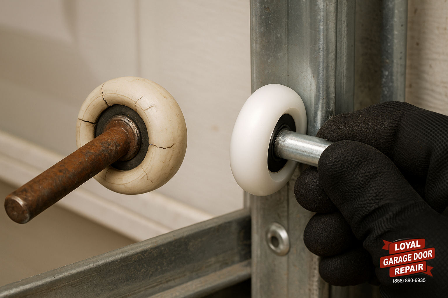 Garage Door Roller Replacement service in Buena Park