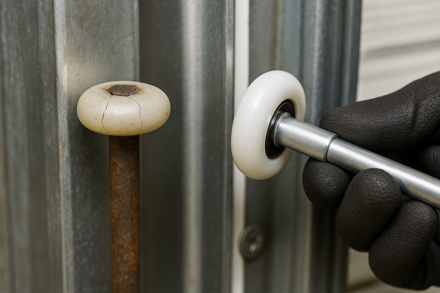 Garage Door Roller Replacement service in Bell