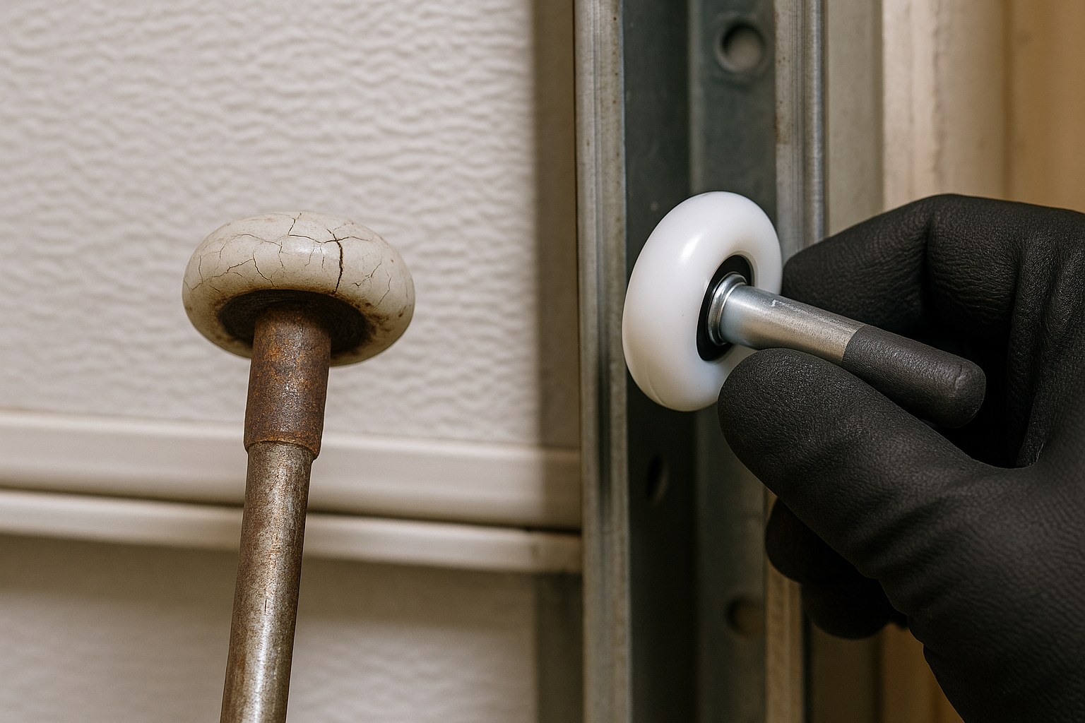 Garage Door Roller Replacement service in Westminster