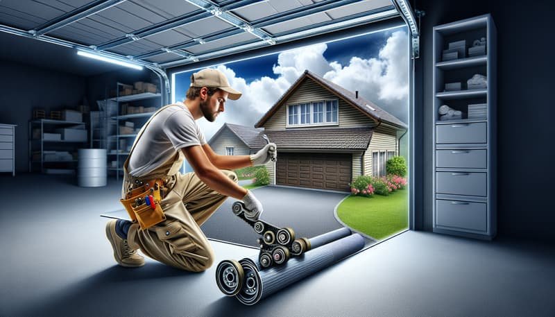 Garage Door Roller Replacement service in Laguna Woods