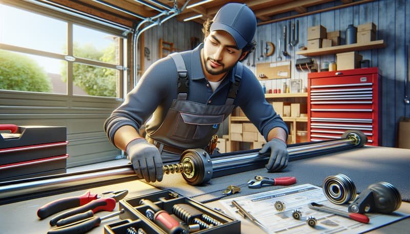 Garage Door Roller Replacement service in Walnut