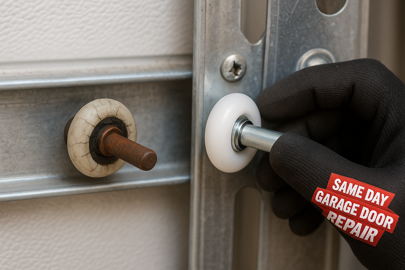 Garage Door Roller Replacement service in Huntington Beach