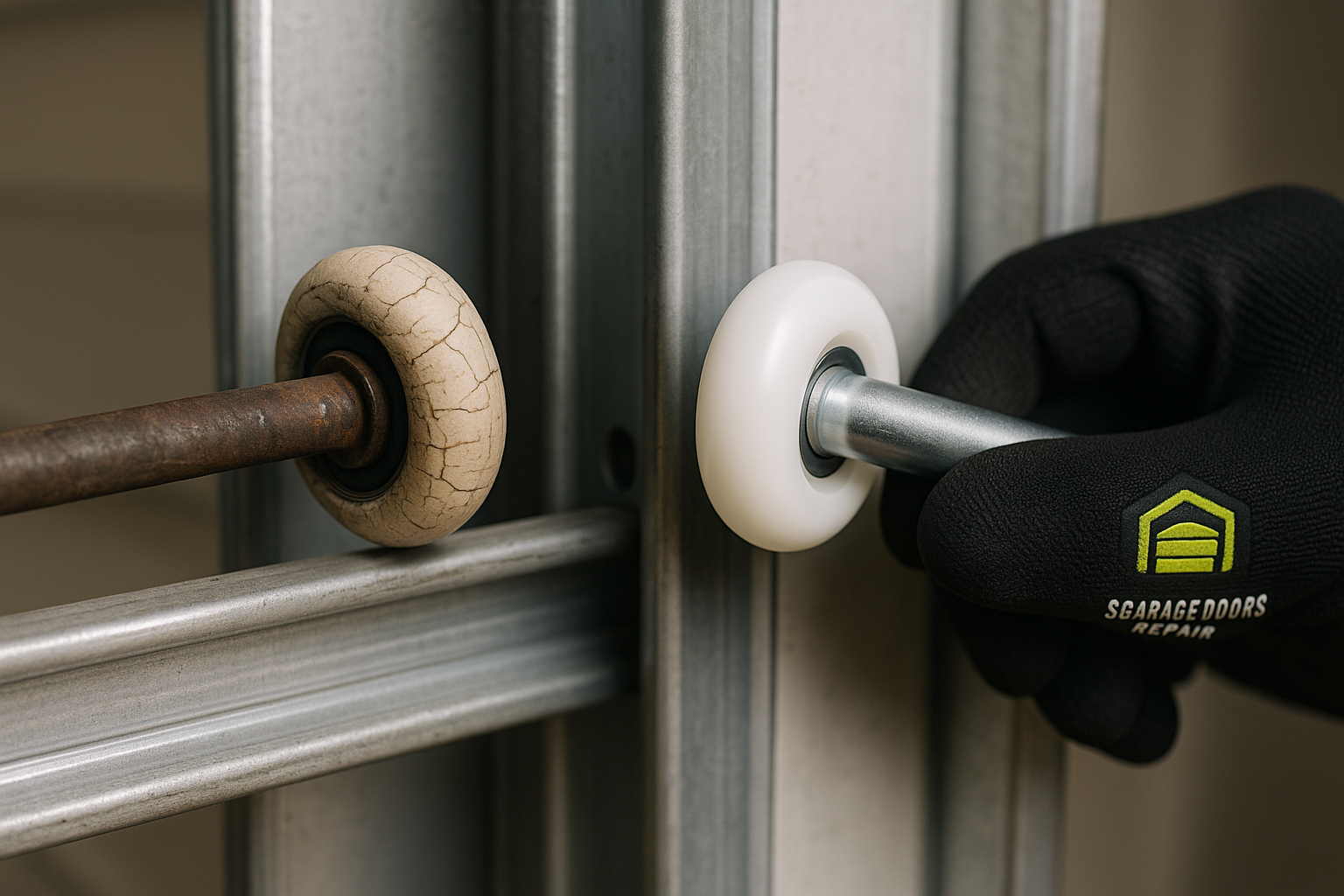 Garage Door Roller Replacement service in Ladera Ranch