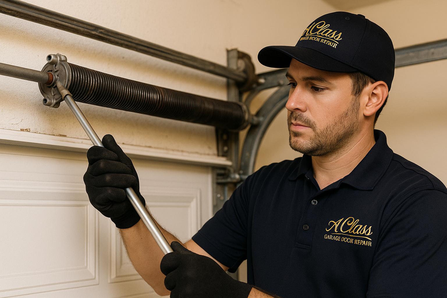Garage Door Spring Repair in Huntington Beach