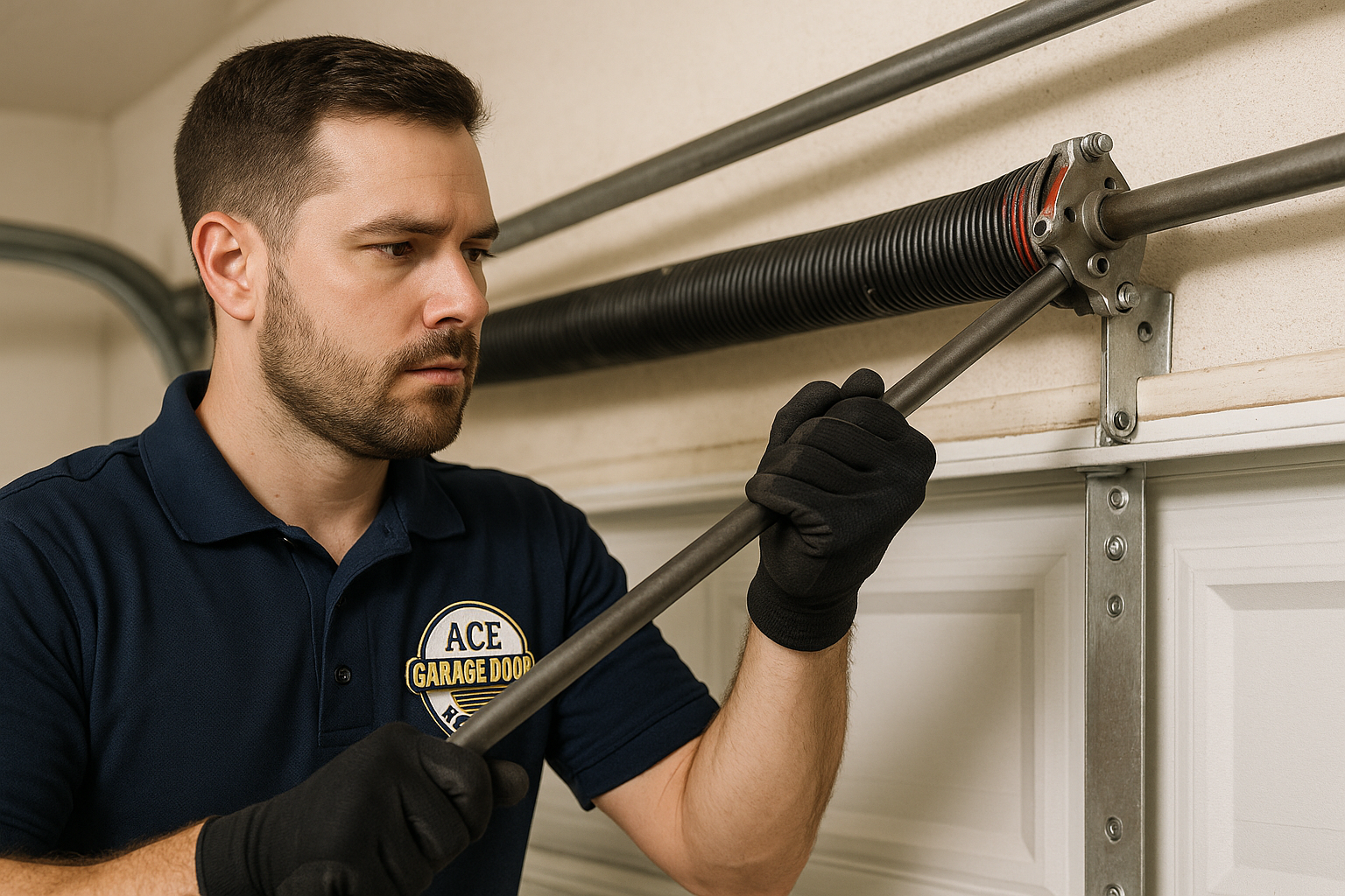 Garage Door Spring Repair service in Brea