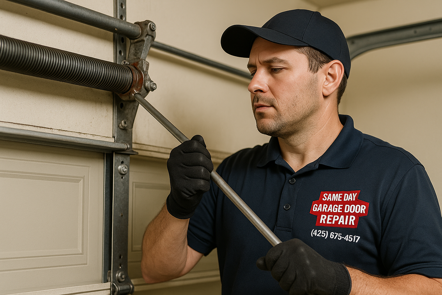 Garage Door Spring Repair service in Lomita